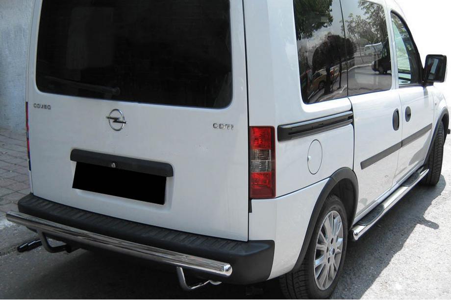 Opel Combo 2002–2012 Barra Posteriore AK002 (Acciaio Inox) Image