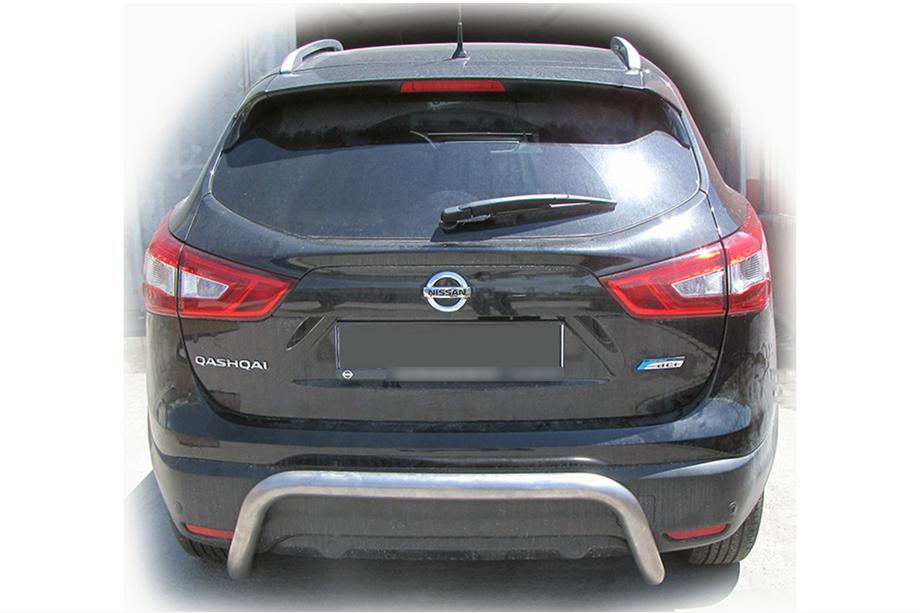 Nissan Qashqai 2014-2021 Barra Posteriore AK007-2 (Acciaio Inox) Image