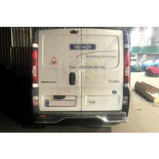 Protezione Posteriore AK006 (Acciaio Inox) Opel Vivaro 2001–2015 foto 2