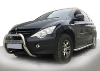 SsangYong Action 2005-2018 Paraurti Anteriore WT005 (Acciaio Inox) foto 1