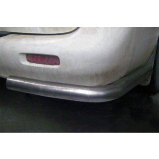 Barre angolari posteriori AK003 (2 pz, acciaio inox) Hyundai H200, H1, Starex 1998-2007 foto 1