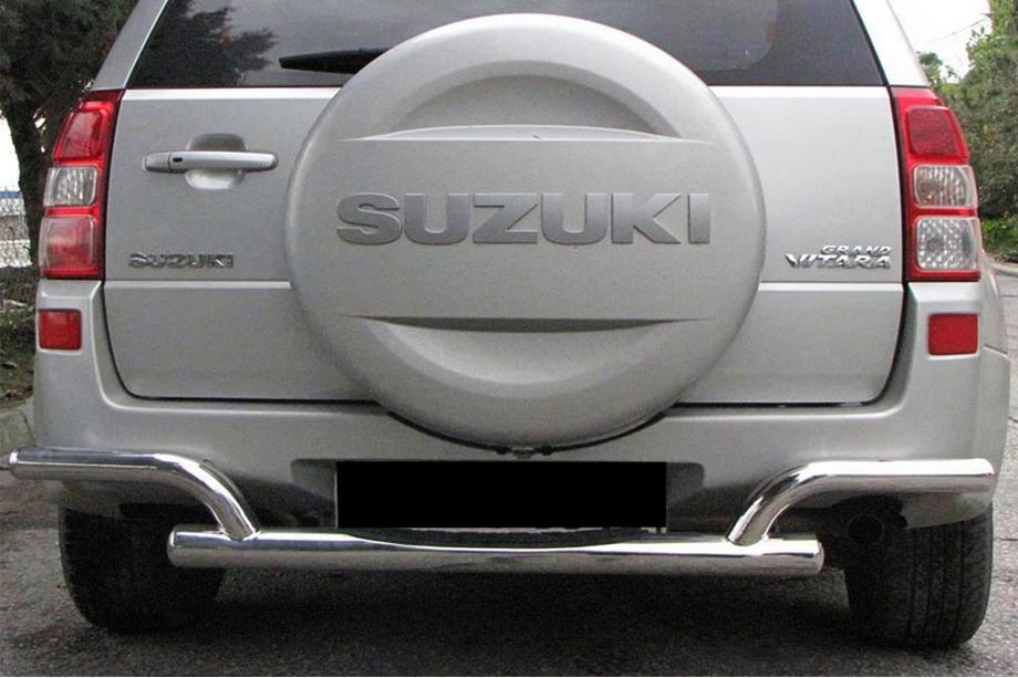 Suzuki Grand Vitara 2005-2017 Protezione Posteriore AK005-2 (Acciaio Inox) Image