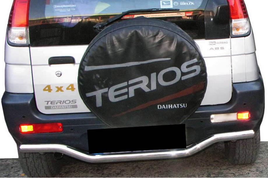 Daihatsu Terios 2003-2005 Barra Posteriore AK007 (Acciaio Inox) Image