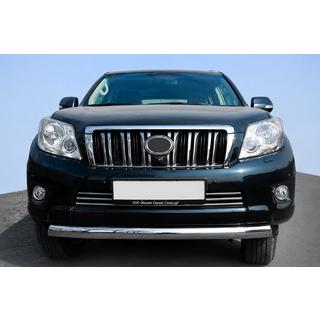 Protezione Anteriore ST008 (Acciaio Inox) Toyota Land Cruiser Prado 150 2009-2023