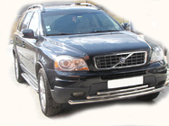 Volvo XC90 2002-2014 Protezione Anteriore ST014-2 (Acciaio Inox) foto 3