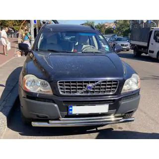 Protezione Anteriore ST014-2 (Acciaio Inox) Volvo XC90 2002-2014 foto 2