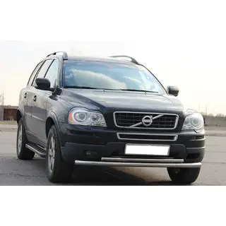 Protezione Anteriore ST014 (Acciaio Inox) Volvo XC90 2002-2014 foto 2