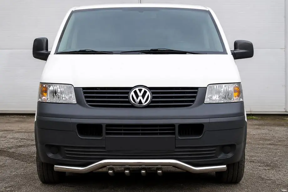 Volkswagen T5 Multivan 2003–2010 Protezione Anteriore Wave-Grill ST007-1 (Acciaio Inox) Image
