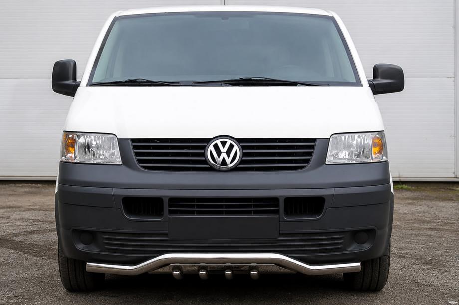 Volkswagen T5 Caravelle 2004-2010 Protezione Anteriore Wave-Grill ST007-1 (Acciaio Inox) Foto 1