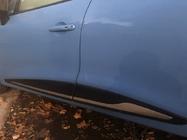 Renault Clio IV 2012-2019 Modanature porta con incavo (4 pz, acciaio inox) foto 2