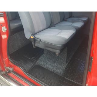 Tappetini posteriori in gomma (2 pz, Polytep) Opel Vivaro 2001–2015 foto 2