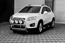 Chevrolet Trax 2012-2023 Parabullbar Anteriore WT018 (Acciaio Inox) foto 2