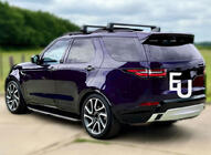 Land Rover Discovery V 2017- Barre portatutto trasversali per corrimano (Nere, 2 pz) foto 2