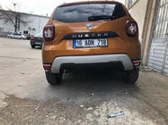 Renault Duster 2018-2024 Coperture per catarifrangenti posteriori 2 pz, acciaio inox Carmos - Acciaio Inox Turco foto 3