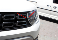 Dacia Duster 2018-2024 Coperture Griglia Cromate (2 pz, Acciaio Inox) foto 1