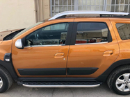 Dacia Duster 2018-2024 Modanature inferiori finestrini acciaio inox (4 pz) OmsaLine - Acciaio Inox Italiano foto 3