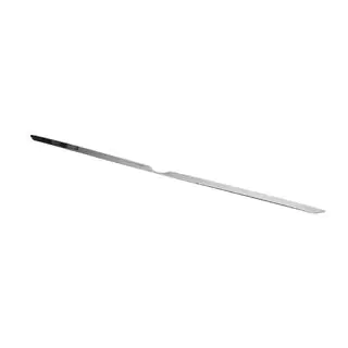 Modanatura cromata sopra la targa (acciaio inox) foto 3