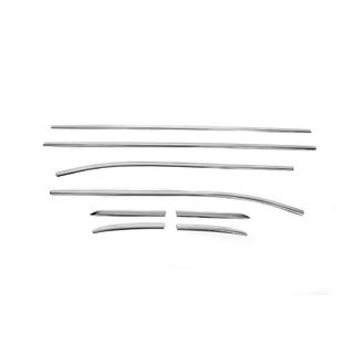 Modanature inferiori finestrini acciaio inox (8 pz) foto 2