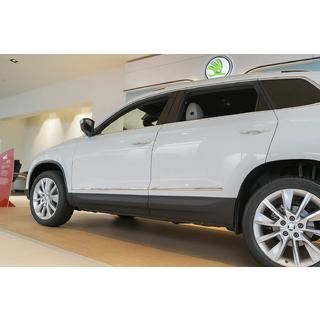 Modanature Porte Acciaio Inox Skoda Karoq 2018- foto 1