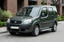 Fiat Doblo I 2005-2010 Pedane Laterali Allmond Grey (2 pz, Alluminio) foto 1