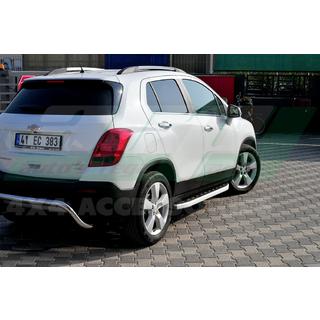 Pedane Laterali Fullmond (2 pz, Alluminio) Chevrolet Captiva 2006-2019 foto 3