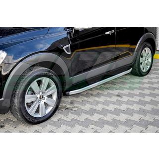 Pedane Laterali Fullmond (2 pz, Alluminio) Chevrolet Captiva 2006-2019 foto 4
