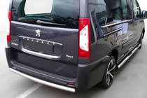 Fiat Scudo 2007-2015 Barra Posteriore (Acciaio Inox) foto 1