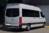 Volkswagen Crafter 2006-2016 Barra Posteriore AK002 (Acciaio Inox) foto 5