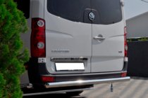 Volkswagen Crafter 2006-2016 Barra Posteriore AK002 (Acciaio Inox) foto 3