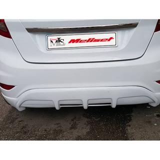 Copertura paraurti posteriore Meliset (primer per verniciatura) Ford Fiesta 2008-2017 foto 2