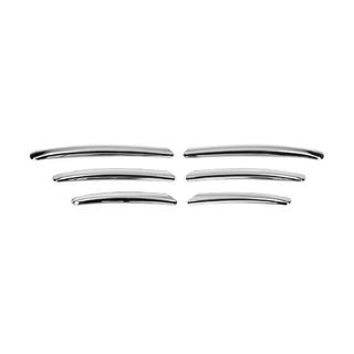 Coperture cromate per fendinebbia (6 pz, acciaio inox) Ford Focus II 2008-2011 foto 2