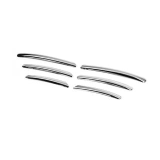 Coperture cromate per fendinebbia (6 pz, acciaio inox) Ford Focus II 2008-2011 foto 3