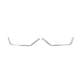 Coperture riflettori posteriori (2 pz, acciaio inox) Ford Focus II 2008-2011 foto 3