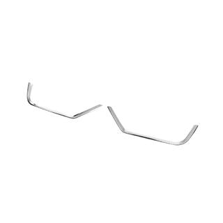 Coperture riflettori posteriori (2 pz, acciaio inox) Ford Focus II 2008-2011 foto 2