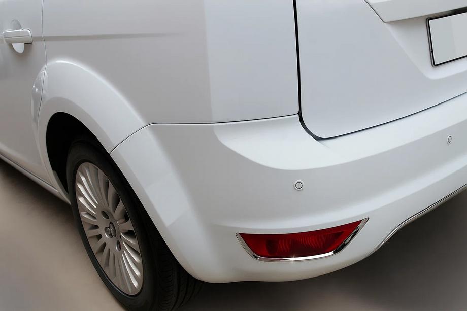 Ford Focus II 2008-2011 Coperture riflettori posteriori (2 pz, acciaio inox) Image