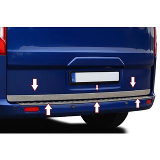 Modanatura bagagliaio acciaio inox Ford Custom 2013-2022 foto 1