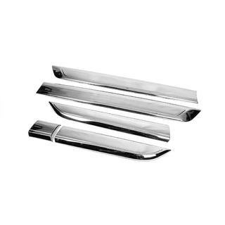 Modanature porta OmsaLine (5 pz, acciaio inox) Ford Custom 2013-2022 foto 3