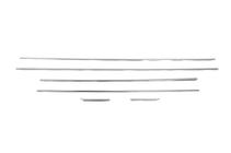 Hyundai I-20 2008-2012 Modanature inferiori finestrini acciaio inox (6 pz) foto 4