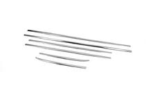 Hyundai Santa Fe 2 2006-2012 Cornici finestrini acciaio inox (6 pz) foto 4