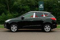 Hyundai IX-35 2010-2015 Modanature Montanti Porta in Acciaio Inox (8 pz) foto 1