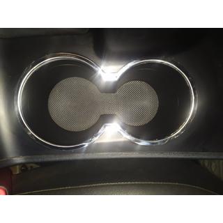 Anelli per portabicchieri (acciaio inox) Hyundai IX-35 2010-2015 foto 4