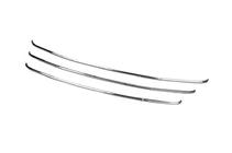 Hyundai IX-35 2010-2015 Strisce per griglia anteriore (3 pz, acciaio inox) foto 3