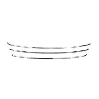 Strisce per griglia anteriore (3 pz, acciaio inox) foto 2