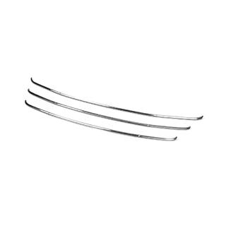 Strisce per griglia anteriore (3 pz, acciaio inox) foto 3