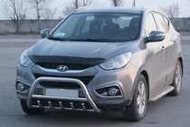Hyundai IX-35 2010-2015 Protezione Anteriore WT003 (Acciaio Inox) foto 2