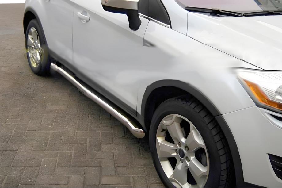 Ford Kuga 2008-2013 Tubi Laterali (2 pz, Acciaio Inox) Image