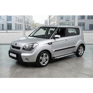 Pedane Laterali Allmond Grey (2 pz, Alluminio) Kia Soul I 2008-2013 foto 1