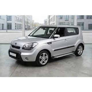 Pedane Laterali Allmond Grey (2 pz, Alluminio) Kia Soul I 2008-2013 foto 1