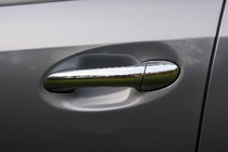 Mercedes ML W164 2005-2011 Coperture Maniglie Porta Cromate (4 pz, Acciaio Inox) foto 1