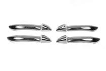 Mercedes ML W164 2005-2011 Coperture Maniglie Porta Cromate (4 pz, Acciaio Inox) foto 2